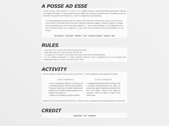 rules screenshot