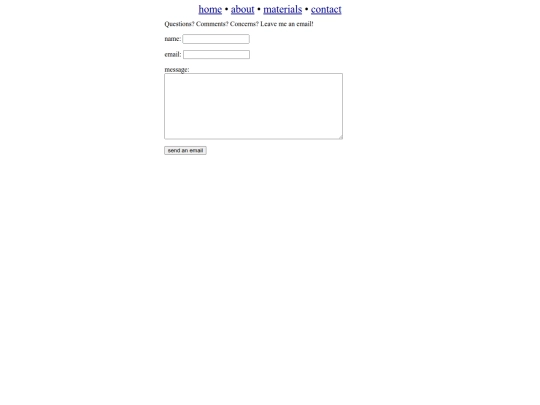 contact screenshot