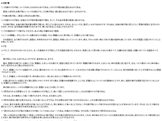 chapter_db/レビ記 7章172503 screenshot