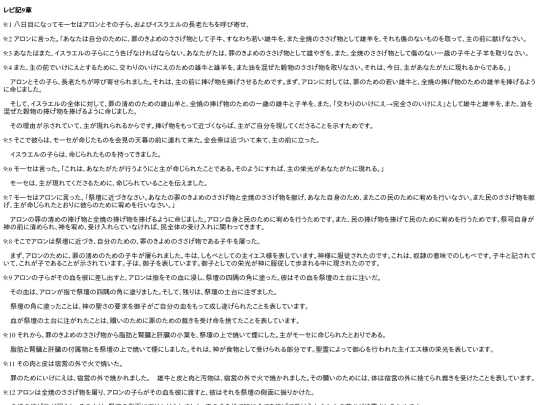 chapter_db/レビ記 9章172503 screenshot
