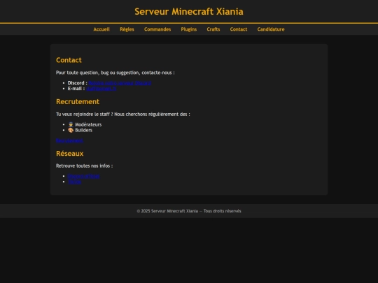 contact screenshot