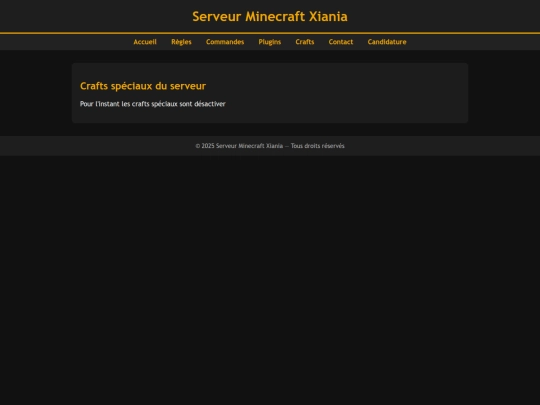 crafts screenshot