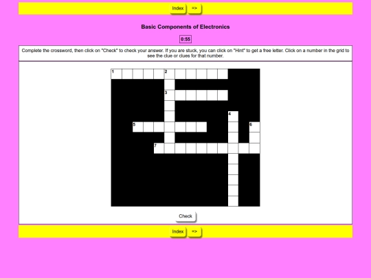 jcrossfirstquiz screenshot