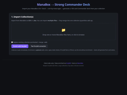 mana screenshot
