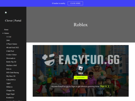 Roblox screenshot
