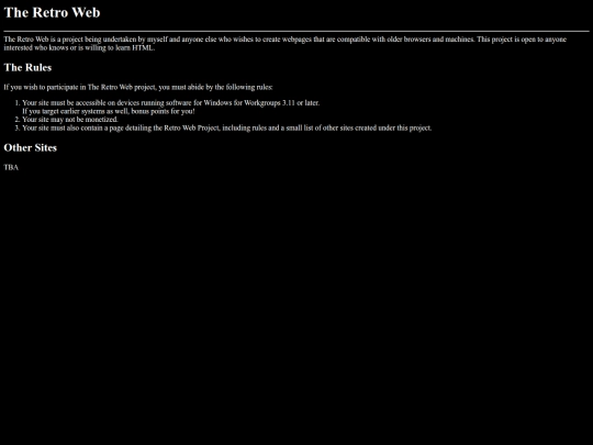 retweb screenshot