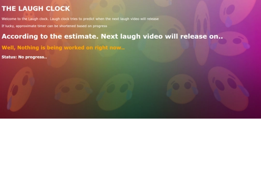 laughclock screenshot