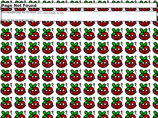 not_found screenshot