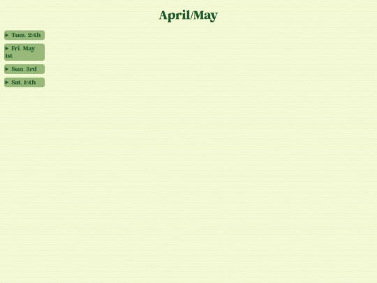 blog/april screenshot