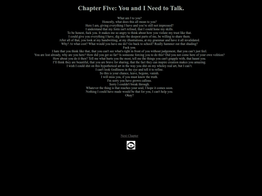 poems/okay/chapterfive screenshot