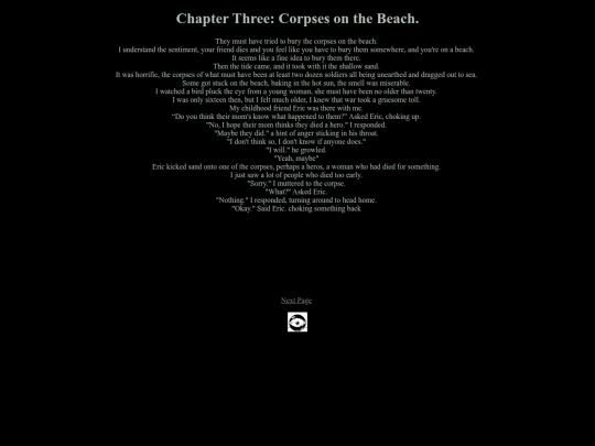 poems/okay/chapterthree screenshot