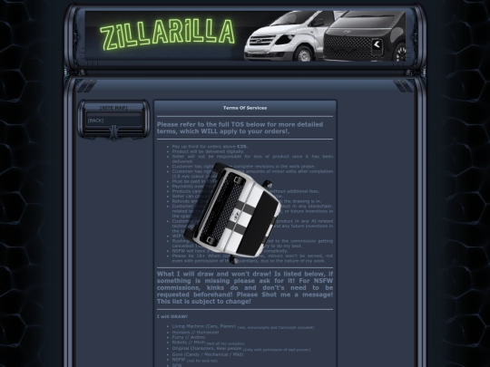 TOS screenshot