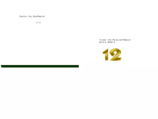 DBMBraw12/Panel1 screenshot
