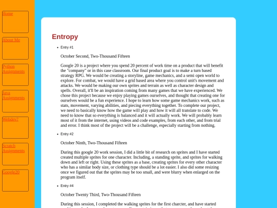 google20Blog screenshot