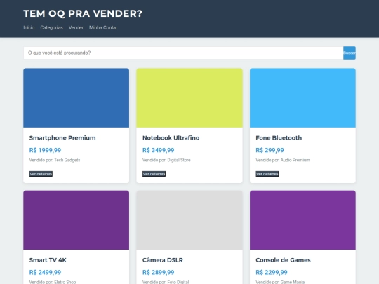 Marketplace screenshot