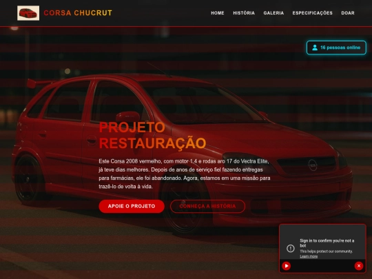 Story2corsa screenshot