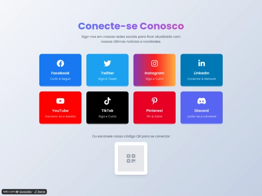 sociais screenshot