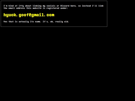 contact screenshot
