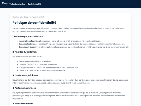 confidences screenshot