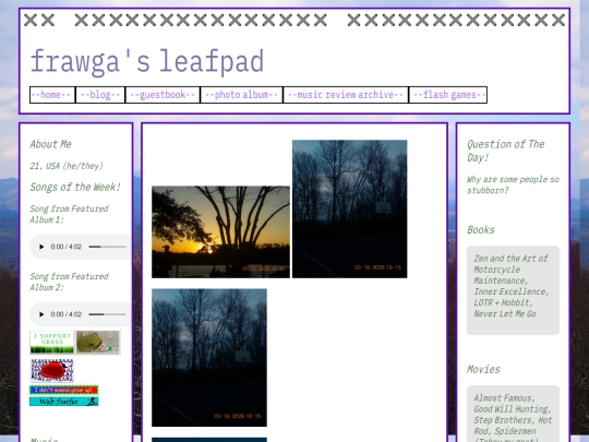photo album screenshot