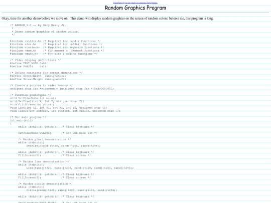 Programmer/GameLib/randomGraphics screenshot