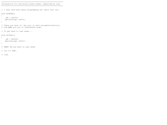 Programmer/GameLib/references/Short13h screenshot
