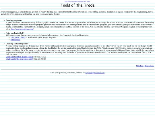 Programmer/GameLib/tools screenshot