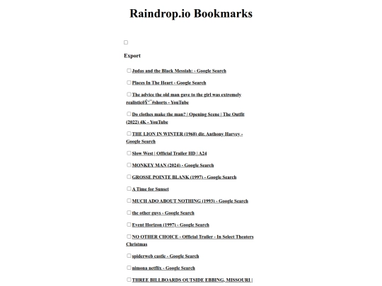 RaindropDT/Movies screenshot
