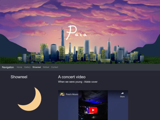 Bootstrap/showreel screenshot