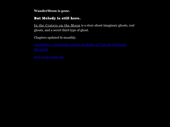 craters screenshot