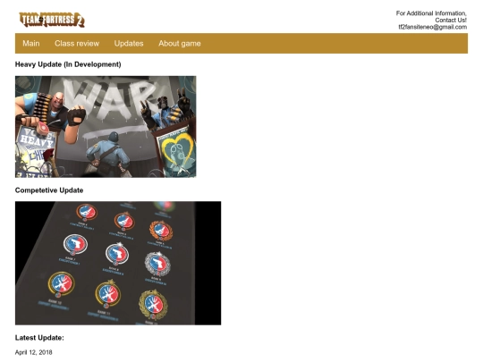 updates screenshot