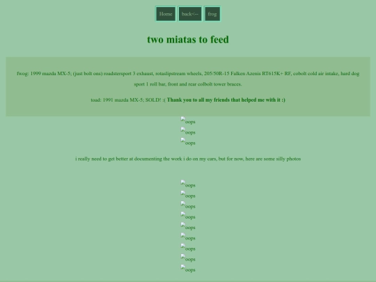 carProjectsTab screenshot