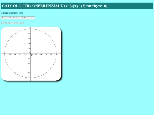 Pagine/Circonferenza screenshot