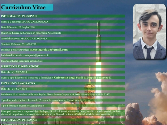 Pagine/CurriculumVitae screenshot