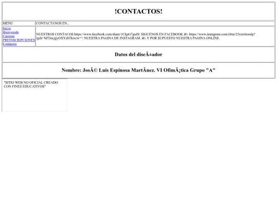 contactos screenshot