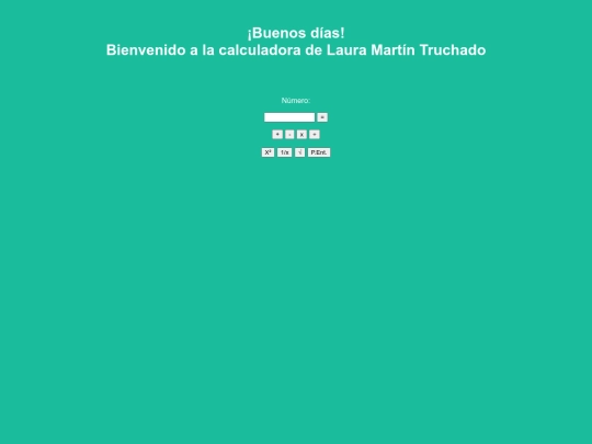 Calculadora screenshot