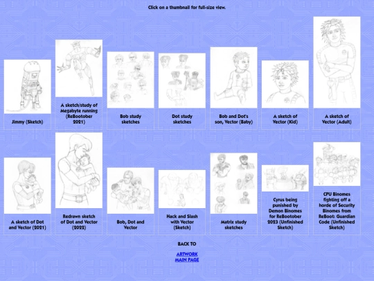 artwork/sketches screenshot