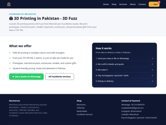 fuzzworks-3d-printing screenshot
