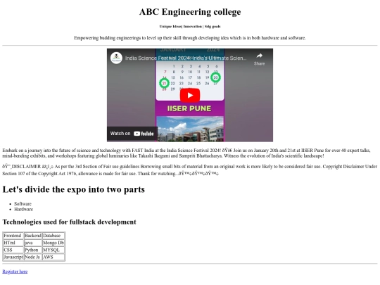 science expo screenshot