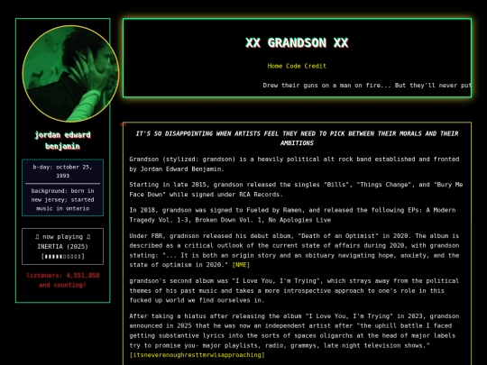 About/grandson screenshot