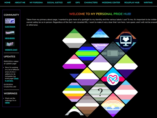 About/pride screenshot