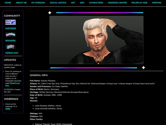Creative/Character-Info/Biographies/Alastor-Rosales screenshot