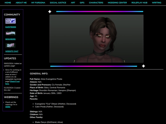 Creative/Character-Info/Biographies/Alice-Preda screenshot