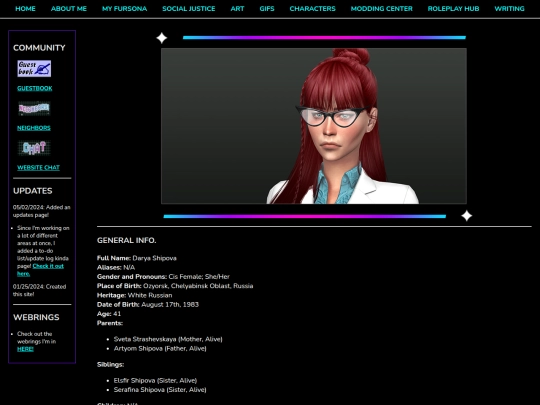 Creative/Character-Info/Biographies/Darya-Shipova screenshot