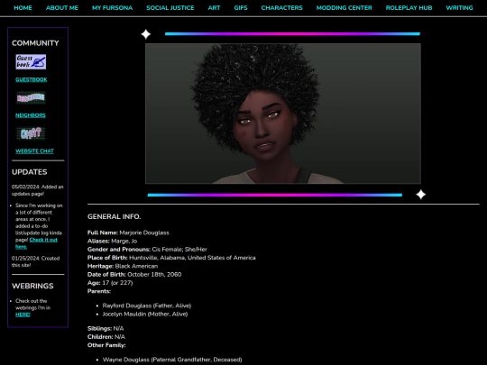 Creative/Character-Info/Biographies/Marjorie-Douglass screenshot