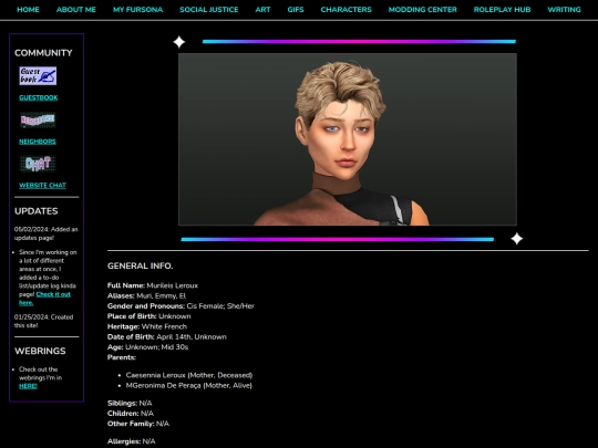 Creative/Character-Info/Biographies/Murileis-Leroux screenshot