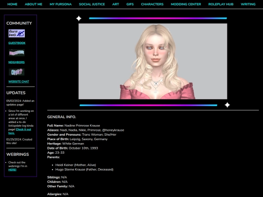 Creative/Character-Info/Biographies/Nadine-Krause screenshot