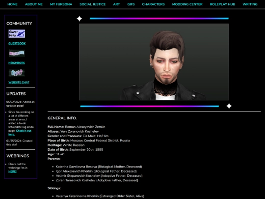 Creative/Character-Info/Biographies/Roman-Zemlin screenshot