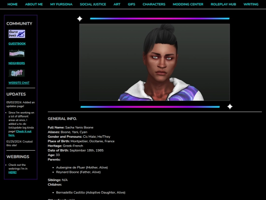 Creative/Character-Info/Biographies/Sacha-Boone screenshot