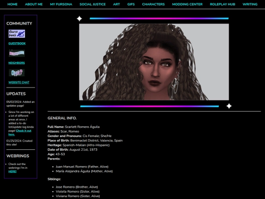 Creative/Character-Info/Biographies/Scarlett-Romeo screenshot
